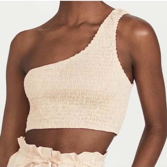 SWF Boutique Asymmetrical Crop Top, Recharge, Women’s Size Small NEW - Picture 1 of 6